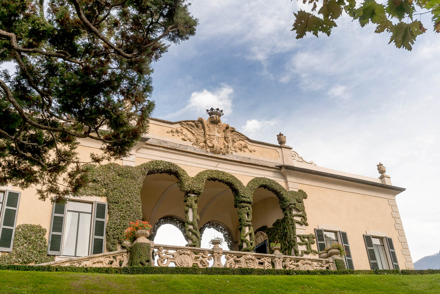 wedding venue in lake como villa balbianello