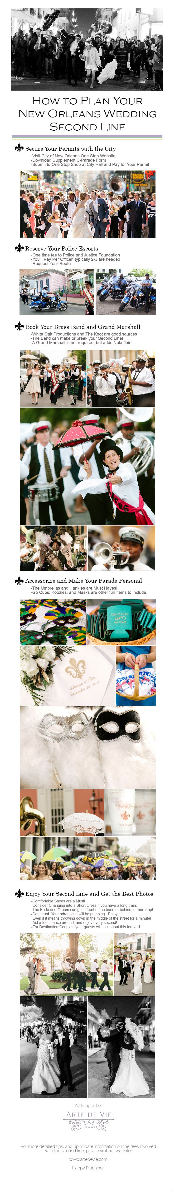 How to plan your 2nd Line for a new orleans wedding