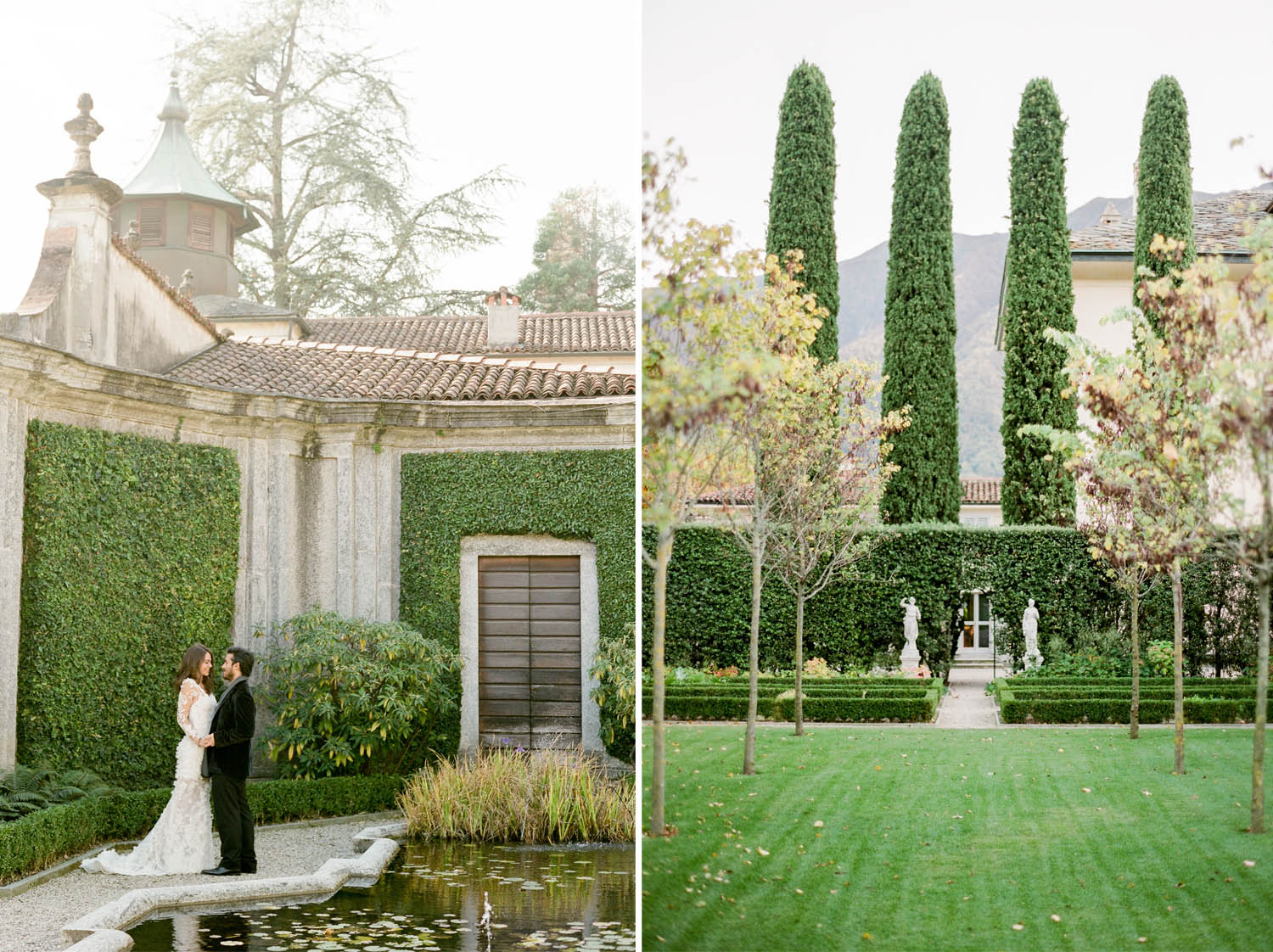 villa balbiano beautifully manicured garden